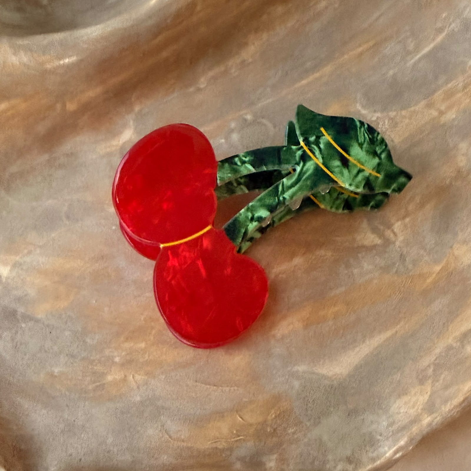 Cherry Pop Kiraz Figürlü Mandal Toka