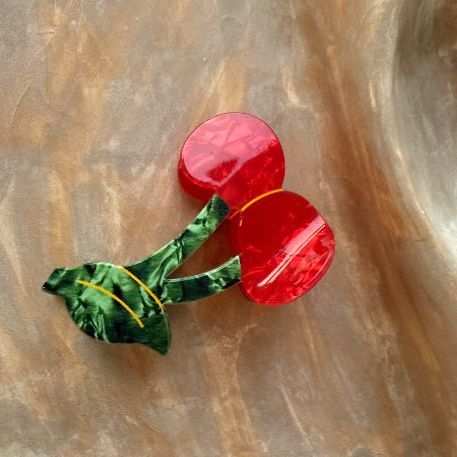 Cherry Pop Kiraz Figürlü Mandal Toka