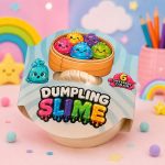 Dumpling Slime renkli Çin mantısı çocuk oyuncağı