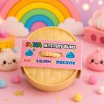 Puka Küçük Çin Mantısı Sürpriz Squishy oyuncak